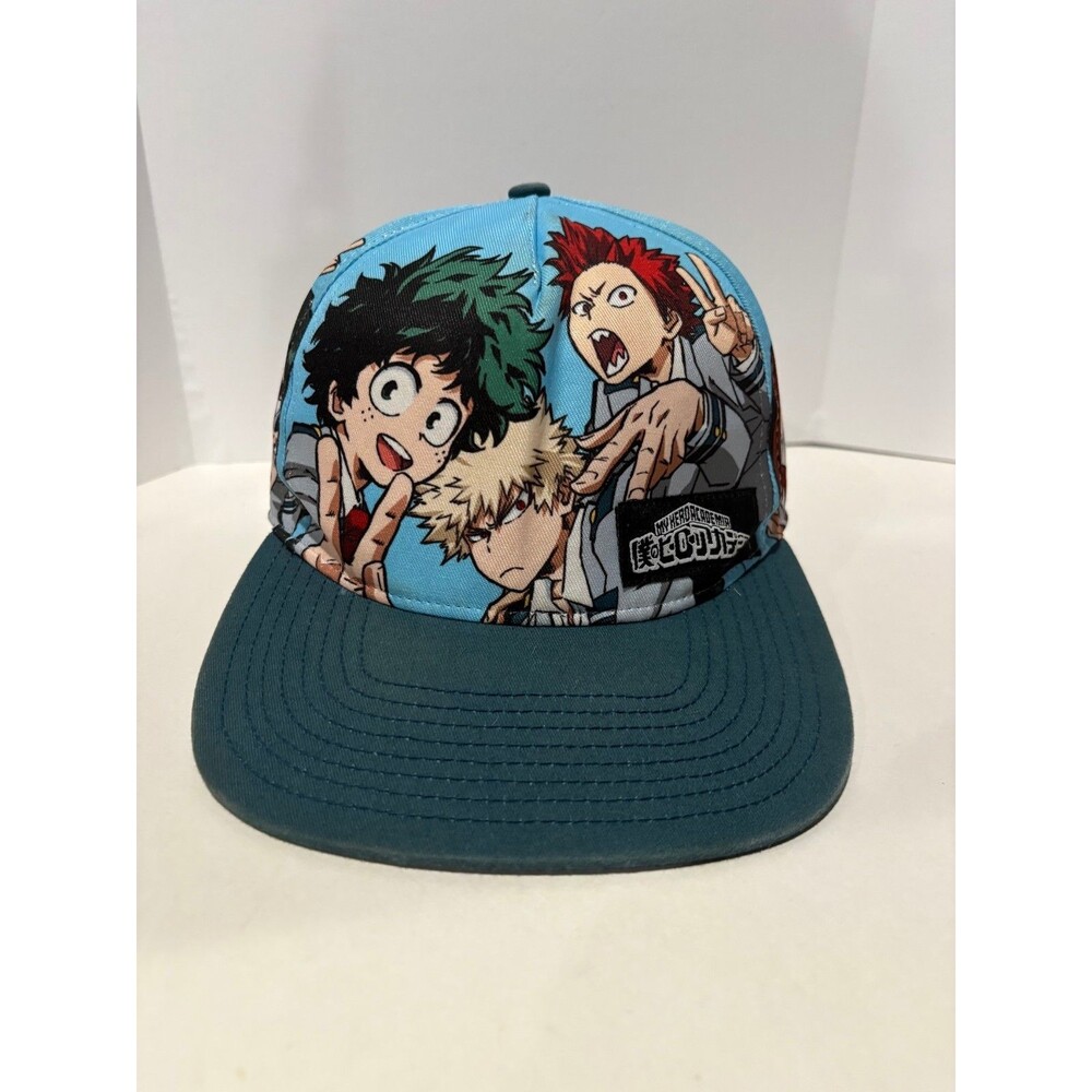 My Hero Academia Class 1-A All Over Print Snapback Hat Anime OSFM Blue
